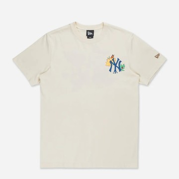 NEW ERA 男女 短袖上衣 MLB GRAPHIC CAPSULE 紐約洋基 白 NE14500123