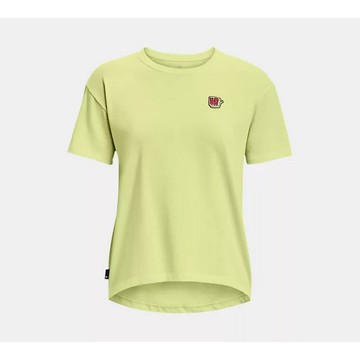 Under Armour 女 HEAVYWEIGHT短T-Shirt 1376743-391