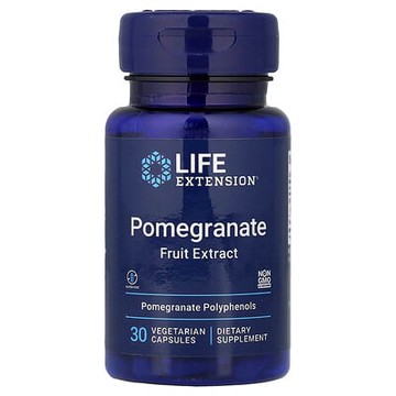 Life Extension, 石榴果實提取物，30 粒素食膠囊
