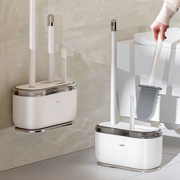 馬桶刷家用無死角清潔套裝壁掛式長柄硅膠衛生間刷廁所刷子潔廁刷