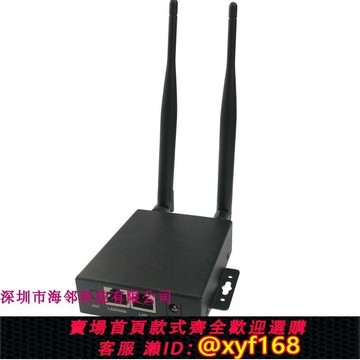 {台灣公司貨 可打統編}全新工業級插卡4G路由器無線全網通SIM卡轉有線以太網轉無線WIFI