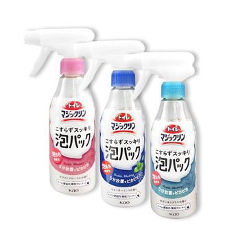 KAO 日本馬桶免刷5分放置高吸附去污消臭泡沫清潔噴霧300ml/瓶(柑橘皂香/白色花香/薄荷香_3款可選)