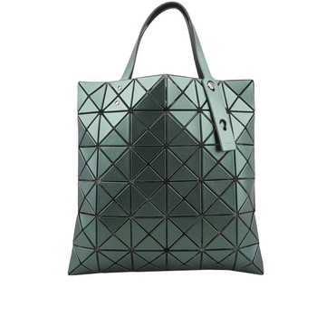 SSEY MIYAKE BAO BAO Lucent 6x6 金屬感設計托特包(綠色)