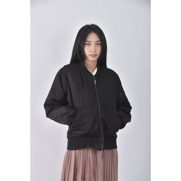 (L) 飛行黑色外套二手衣