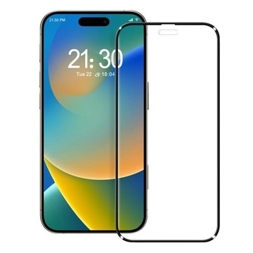 DR.TOUGH for iPhone16 6.1 高倍數2.5D滿版強化玻璃貼