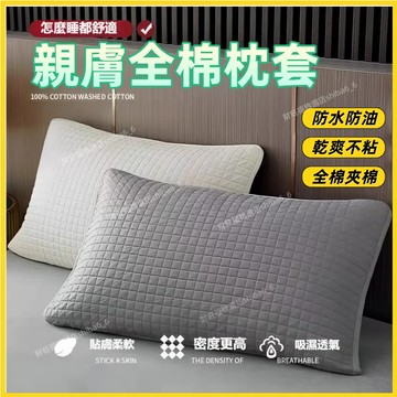 🔥現貨熱銷🔥 隔離枕套 防水枕頭套 枕芯保護套 枕頭保潔墊 枕頭套 防頭油隔臟 枕芯內膽套 防汗枕套 枕頭套0515