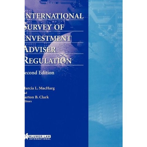 International Survey of Investment Adviser Regulation