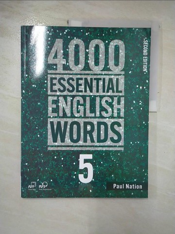 【書寶二手書T5／語言學習_KNG】4000 Essential English Words 5 2/e