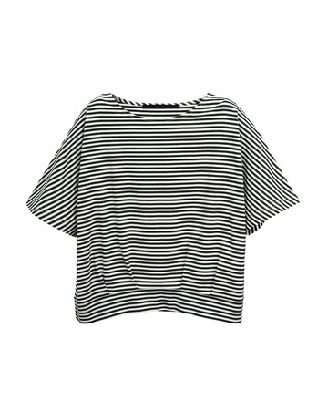 26SS_落肩條紋上衣