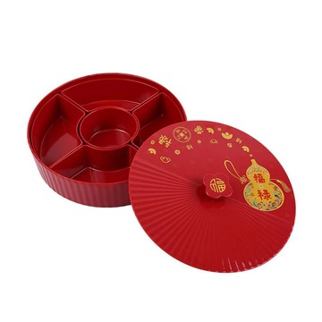 MODACore ◉春節開運招財◉福祿雙全招財葫蘆圖紋喜氣開運糖果盒 新年開春好運到