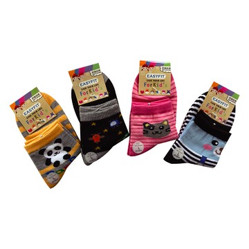 [家速配]EF童棉襪4入M段