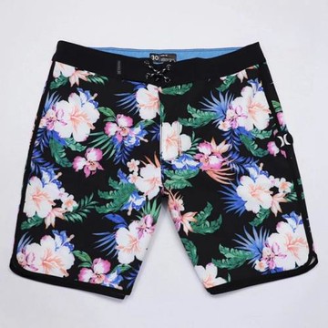 男士沙灘褲五分褲健體短褲彈力速干沖浪游泳褲Trunks休閑中褲E327