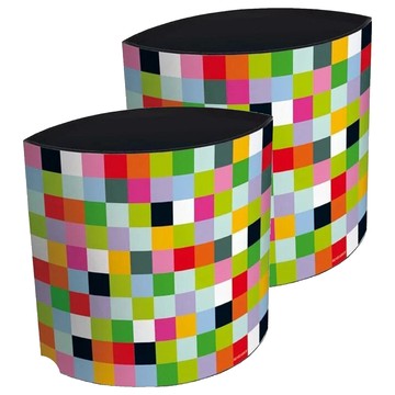 REMEMBER Wasty-Mosaic 韋斯特 雙面塗層紙筒 Coated Cardboard  36 x 21 x 35cm  馬賽克  2個