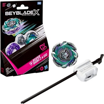 【超萌行銷】美版 戰鬥陀螺X CX系列 Reaper Rhino C 4-55D 對應 CX-05 戰犀獵魂 附發射器