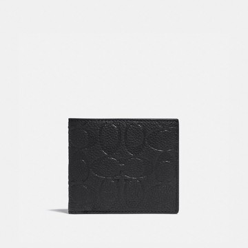 經典 SIGNATURE 皮革零錢包