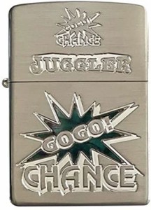 ジャグラー Zippo 全3種 2面加工