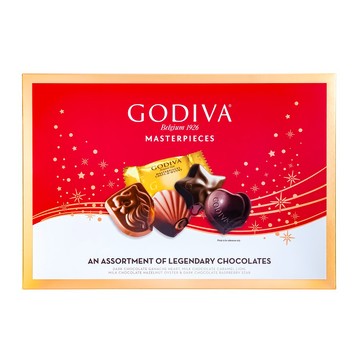 [家速配]GODIVA經典大師綜合巧克力禮盒(含餡)