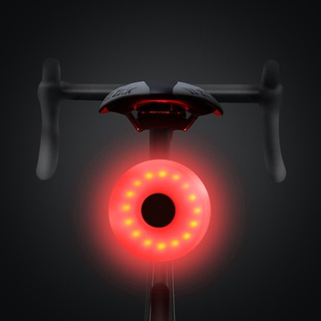 山地公路自行車燈車尾燈USB充電燈 坐桿安裝車燈警示燈騎行裝備