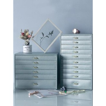 大容量多層首飾盒多功能韓國歐式手飾品收納盒珠寶箱柜生日禮物女