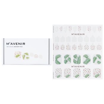 Mavenir Mavenir 指甲貼 (圖案) - # Greenery Pedi 36pcs-美容工具