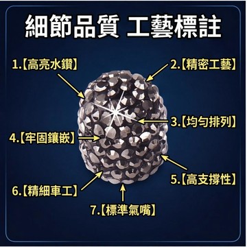 汽車輪胎氣門帽 鑲鑽鋁合金 通用型車用氣嘴蓋 多色可選 閃亮裝飾 快速安裝 車身美化