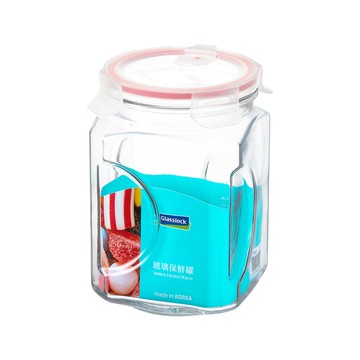 [家速配]Glasslock氣孔玻璃保鮮罐2000ml