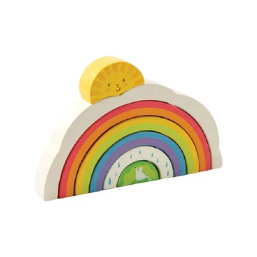 tender leaf 疊疊樂  雨過天晴彩虹  1組