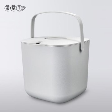 茶渣桶茶水桶小號家用茶臺桌排水儲水桶廢水桶帶過濾功夫茶具配件