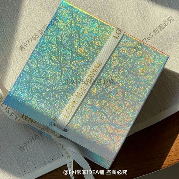 【超值熱賣】聖誕節正方形禮物盒公主款銀色磁吸翻蓋手鍊盒小衆平安夜包裝硬盒 紀念日禮物  小禮物盒  禮物禮盒  精美禮盒
