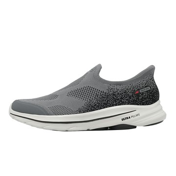 Skechers 健走鞋 Go Walk 8-pelayo Slip-Ins 男鞋 灰 黑 套入式 緩衝 支撐 健走鞋 216784GYBK