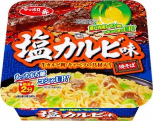 サッポロ一番 塩カルビ味焼そば 110g×12個