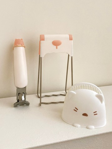 可愛動物造型隔熱防燙三件組