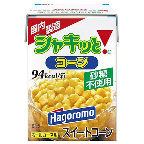 はごろも シャキッとコーン紙パック １９０ｇ×24個