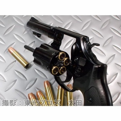 マルシン/6mmガス S&W M36 3インチ 木製グリップ Wディープ