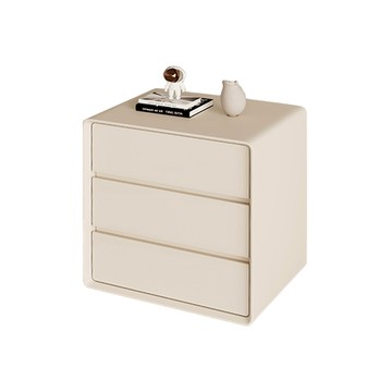 【HappyLife】奶油方塊實木三斗櫃 Y12319F