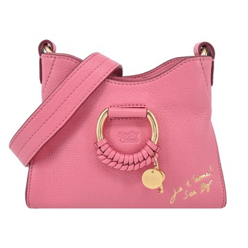 SEE BY CHLOE  JOAN山羊皮迷你斜背包(粉色)_廠商直送