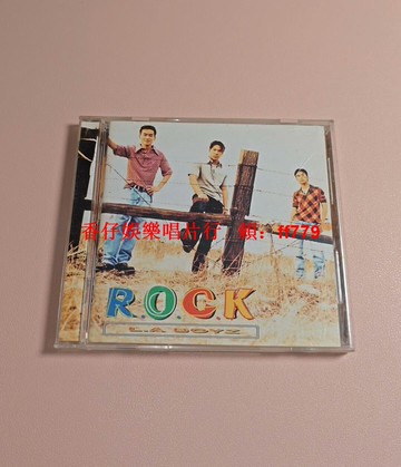 L.A.BOYZ 洛城三兄弟 《ROCK》 臺版CD 歌詞本完好 碟面91成新 播放流暢 經典懷舊 絕版珍藏 華語搖滾 二手CD