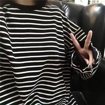 【XL-8XL大尺碼】👩長袖 寬鬆v領長袖 休閒長袖T恤   春季超大碼300斤女裝寬鬆280韓版260
