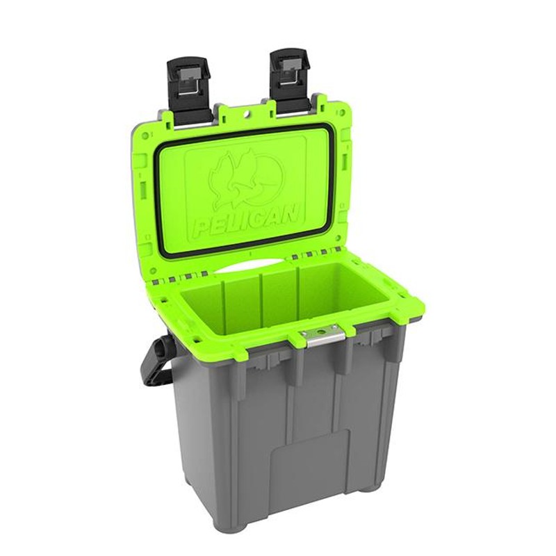 PELICAN 20QT ELITE COOLER DARK GRAY/GREEN Made in U.S.A ペリカン 20QT エリート クーラー  ボックス クーラーBOX キャンプ アウトドア 釣り 保冷 大容量 USA | LINEショッピング