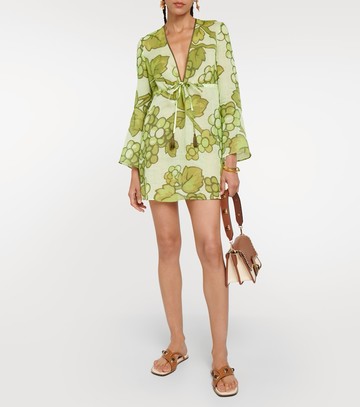 Etro Printed ramie tunic