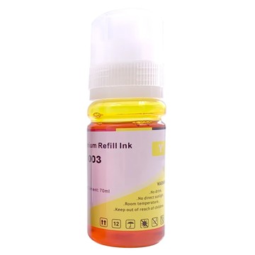 NEXTPAGE 可填充墨水瓶 副廠填充墨水 適用於 EPSON 印表機 C13T00V400 70ml 黃色  1個