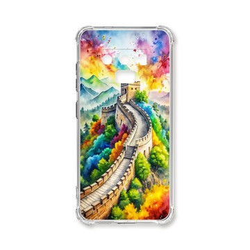 Note 系列殼 TRON 三星 NOTE 9 建築水墨彩畫 四角防摔殼 手機殼