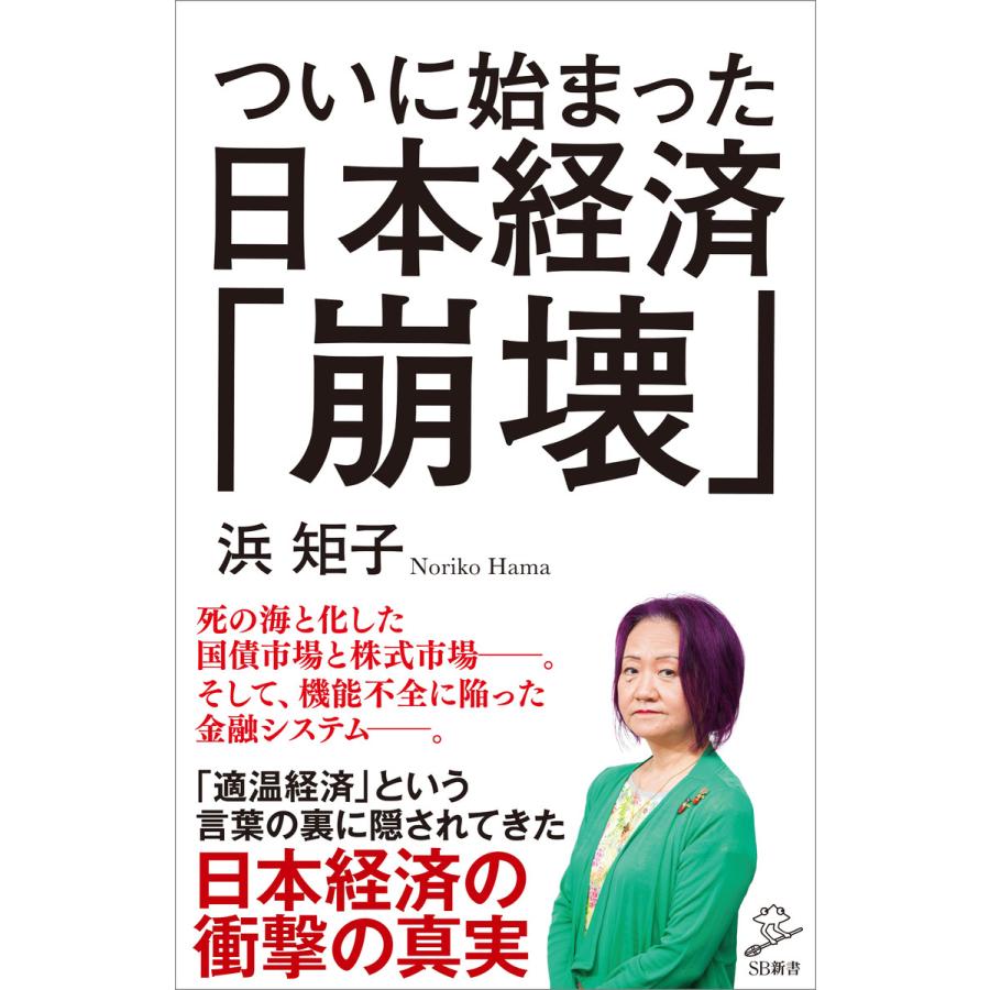 ついに始まった日本経済 崩壊