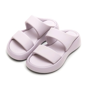 D+AF 夏日樂活．輕量波浪底啵啵Q軟拖鞋