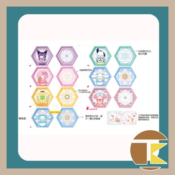 【115.6月預購】三麗鷗 六六六系列-心動喫茶店 靈動創想 [單抽/盲盒] 如需中盒請下6倍數 一中盒6入 愛蛋客