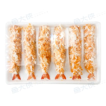 酥脆麵包蝦/炸蝦AB蝦(6尾/210g/盤)-1H1A【魚大俠】SP013