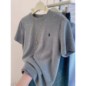 【珊珊大尺碼】L-5XL 大尺碼短袖T恤女小馬刺繡寬松韓版2026新款韓版上衣