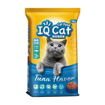 IQ Cat 聰明貓乾糧 - 鮪魚口味 10KG
