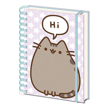 【胖吉貓】Says Hi A5筆記本/Pusheen