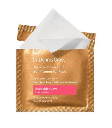 Dr Dennis Gross Alpha Beta Glow Pad Face Self-Tanner
